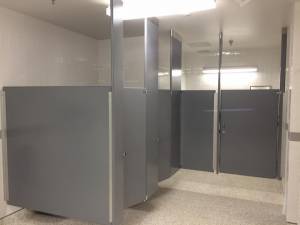 St. Martha's School Bathrooms Partitions in Sarasota